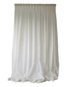 Curtain Selma Double Width Home Textiles Curtains Long Curtains White ...