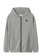 Nkmvimo Ls Sweat Card Bru Noos Tops Sweatshirts & Hoodies Hoodies Grey...