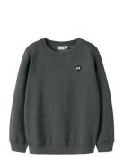 Nkmvimo Ls Sweat Bru Noos Tops Sweatshirts & Hoodies Sweatshirts Grey ...
