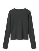 Nlfhinaja Ls Solid Short S Top Noos Tops T-shirts Long-sleeved T-Skjor...