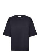 Pannieiw Over Tshirt Tops T-shirts & Tops Short-sleeved Black InWear