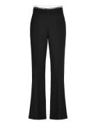 Sian Bottoms Trousers Flared Black Reiss