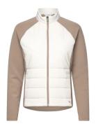 W Cloudspun Fleece Hybrid Jacket Sport Sweatshirts & Hoodies Fleeces &...