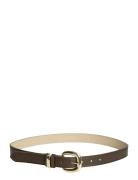 Pcjulietta Jeans Belt Bundle Wb Bælte Brown Pieces
