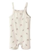 Nbfgayo Sao Sl Strap Suit Lil Bodysuits Short-sleeved Pink Lil'Atelier
