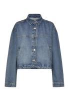 Liz Jacket Jakke Denimjakke Blue Noella