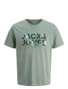 Jjgeplas Tee Ss Crew Neck Mni Tops T-Kortærmet Skjorte Green Jack & J ...