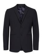 Slhslim-Josh Navylz Adv Suits & Blazers Blazers Single Breasted Blazer...