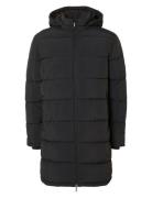 Slhcooper Puffer Coat Noos Parka Jakke Black Selected