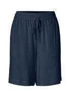 Slfviva Mw Shorts Noos Bottoms Shorts Bermudas Navy Selected