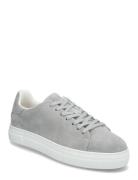 Slhdavid Chunky Suede Sneaker Noos Low-top Sneakers Grey Selected
