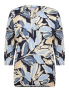 Sc-Felicity Aop Tops Blouses Long-sleeved Multi/patterned Soyaconcept