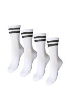 Pccally 4 Pack Socks Noos Bc Lingerie Socks Regular Socks White Pieces