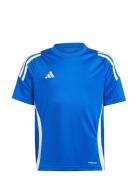 Tiro24 Jsyy Sport T-Kortærmet Skjorte Blue Adidas Performance