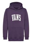 By Vans Arched Ii Po Tops Sweatshirts & Hoodies Hoodies Purple VANS