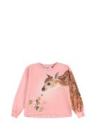 Reniza Tops T-shirts Long-sleeved T-Skjorte Pink Molo