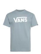 Mn Vans Classic Sport T-Kortærmet Skjorte Blue VANS