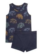 Underwear Set Aop Undertøjssæt Multi/patterned Minymo