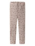 Nmfwang Wool Needle Legging Noos Bottoms Leggings Pink Name It