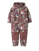 Nmfalfa08 Softshell Suit Aop 1Fo Noos Outerwear Coveralls Softshell Co...