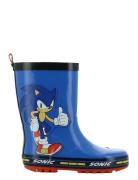 Sonic Rainboots Gummistøvler Blue Sonic