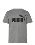 Ess No. 1 Logo Tee B Tops T-Kortærmet Skjorte Grey PUMA