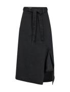 Sc-Kimberly Skirts Knee-length & Midi Skirts Black Soyaconcept