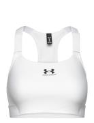 Ua Heatgear High Sport Bras & Tops Sports Bras - All White Under Armou...