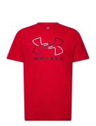 Ua Gl Foundation Update Ss Sport T-Kortærmet Skjorte Red Under Armour