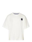 Tnperley Os S_S Tee Tops T-Kortærmet Skjorte White The New