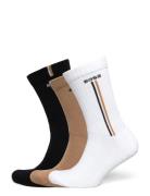 3Pqs Verticalline Vb Underwear Socks Regular Socks Multi/patterned BOS...