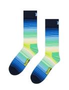 Gradient Stripe Sock Lingerie Socks Regular Socks Navy Happy Socks