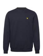 Crew Neck Fly Fleece Sport Sweatshirts & Hoodies Sweatshirts Navy Lyle...