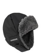 Biggles Cap 6 Accessories Headwear Hats Winter Hats Black Didriksons