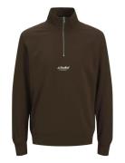 Jjesoho Sweat Quarter Zip Hn Noos Tops Sweatshirts & Hoodies Sweatshir...