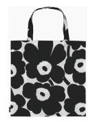 Pieni Unikko Bag 44X43Cm Bags Totes Black Marimekko Home