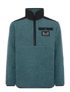 Exa Kids Half Z Tops Sweatshirts & Hoodies Sweatshirts Blue Didriksons
