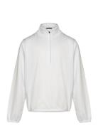 Jr Cradoc Halfzip Fleece Sport Sweatshirts & Hoodies Sweatshirts White...