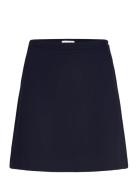 Slcorinne Aline Skirt Kort Nederdel Navy Soaked In Luxury