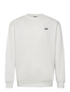 Linear Graphic Fleece Crew Sport Sweatshirts & Hoodies Sweatshirts Cre...