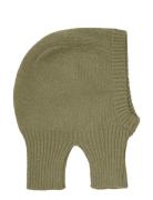 Balaclava - Knitted Accessories Headwear Balaclava Khaki Green CeLaVi
