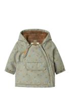 Nbmlasnow05 Jkt Aop Fo Lil Outerwear Jackets & Coats Winter Jackets Gr...