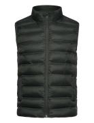 Quilted Gilet Foret Vest Green Mango