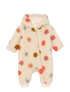 Suit Teddy W. Lining Jumpsuit Cream Minymo