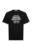 T-Shirt Relaxed Tops T-Kortærmet Skjorte Black Replay