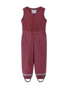 Rain Pants, Loiske Outerwear Rainwear Bottoms Burgundy Reima
