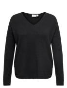 Carmargareta Ls Pullover Knt Noos Tops Knitwear Jumpers Black ONLY Car...