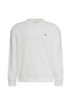 Ls Eu 350Terry Badge Cn Swtshrt Tops Sweatshirts & Hoodies Sweatshirts...