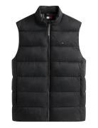 Mid Weight Vest Vest Black Tommy Hilfiger