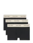 Trunk 3Pk Underwear Boxer Shorts Black Calvin Klein